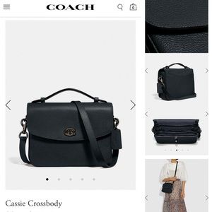 Coach Cassie Crossbody in Pine Green 🌲